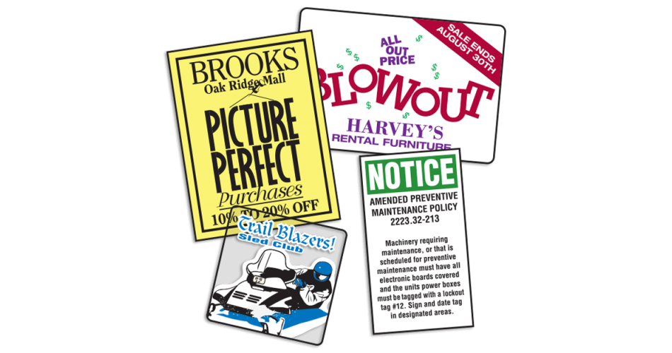 Opaque White Vinyl and Removable Decals