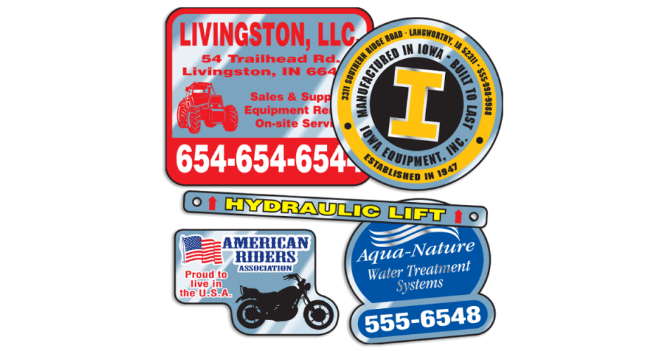 Chrome Polyester Decals