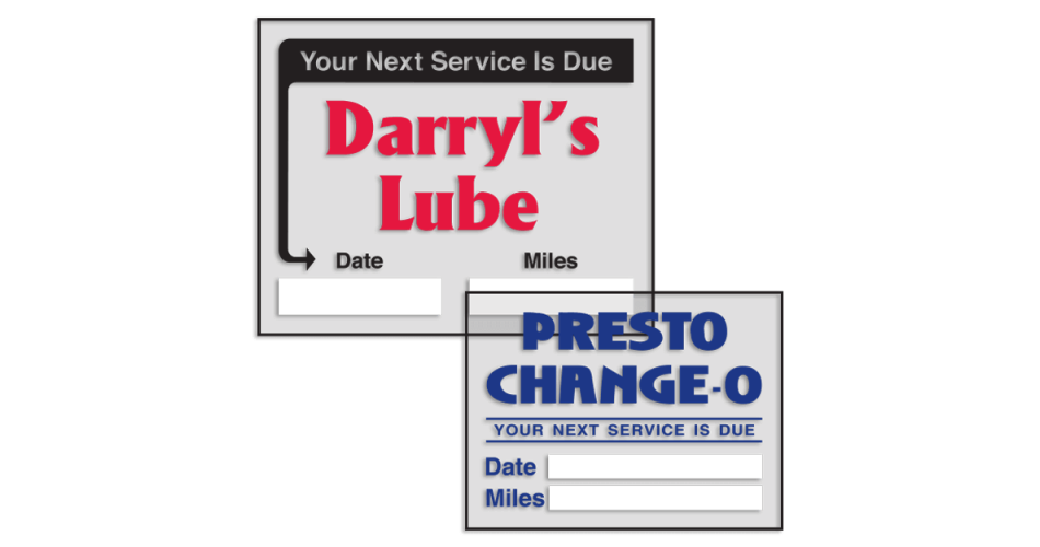 Static Stick Service Clings