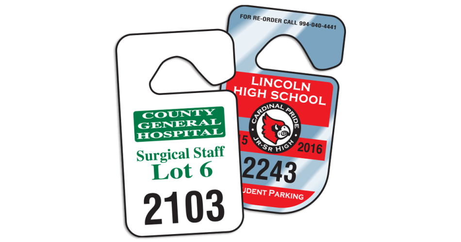 Hang Tag Parking Permits