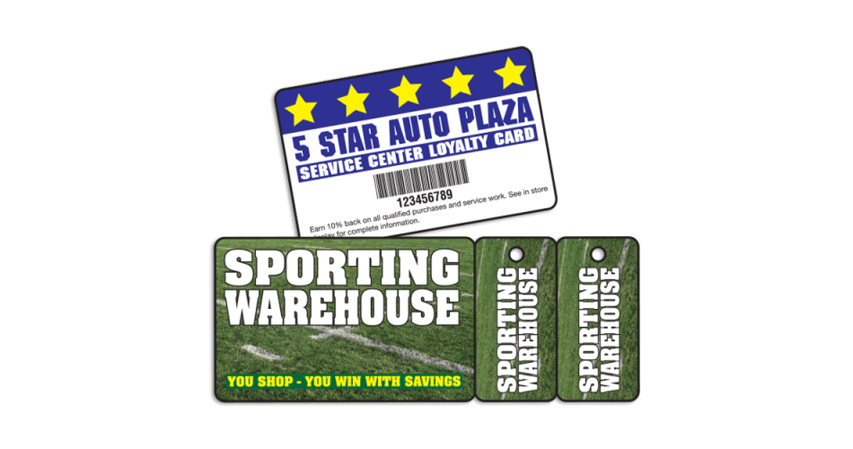 Deluxe Loyalty Cards and Badges