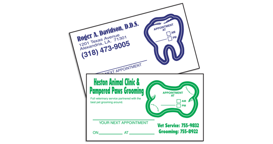 Appointment Cards
